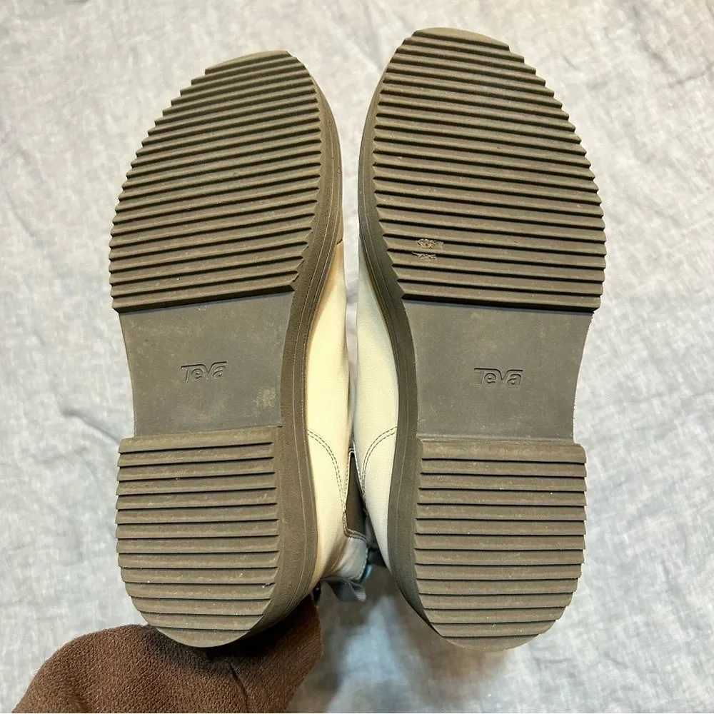 Teva Women's Midform Chelsea Boots Sesame Size 7.5